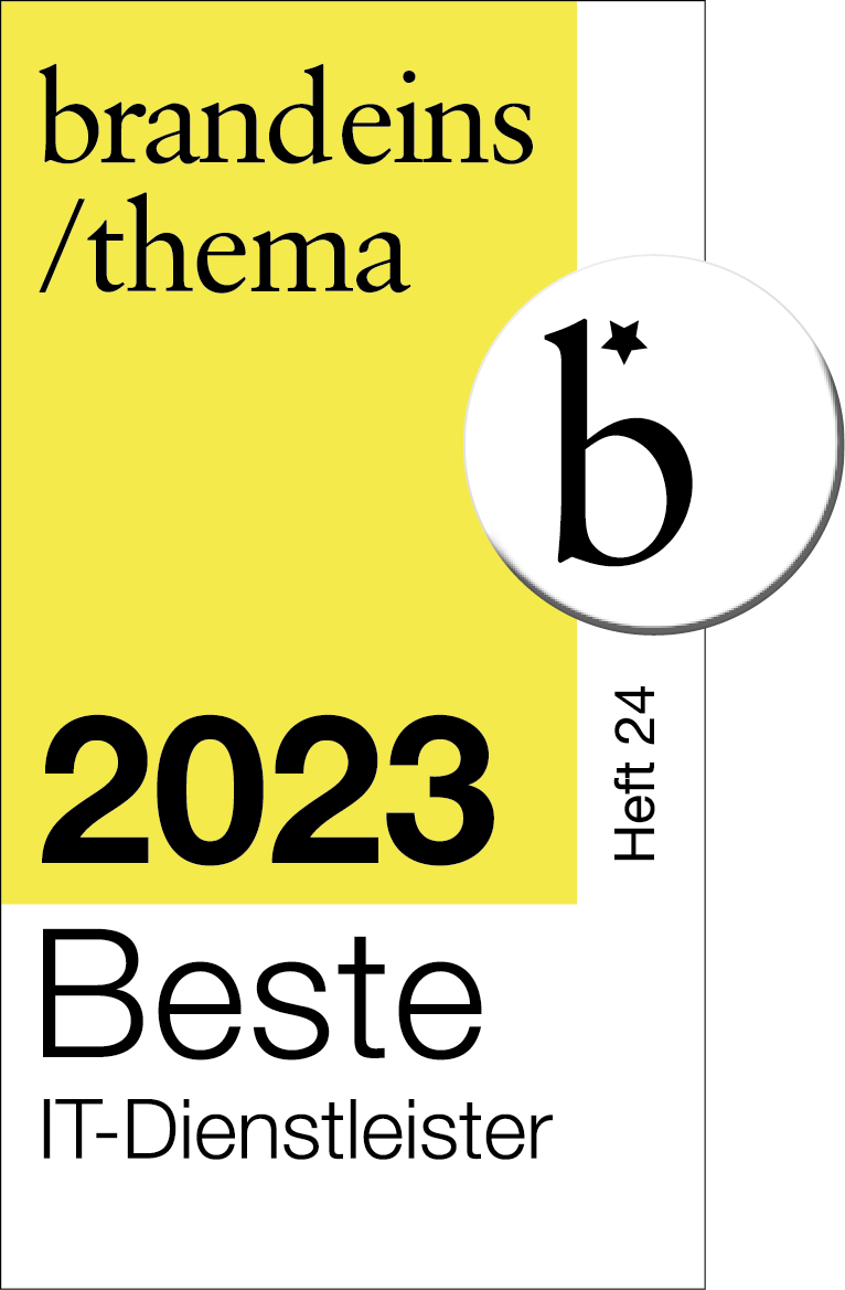 brand eins beste it dienstleister auszeichnung 2023
