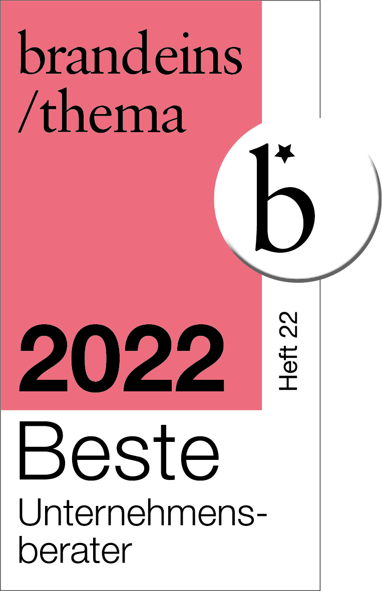 brand eins beste unternehmensberater auszeichnung 2022