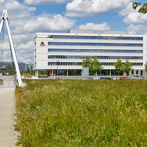 Foto der Firmenzentrale von Wörwag Pharma
