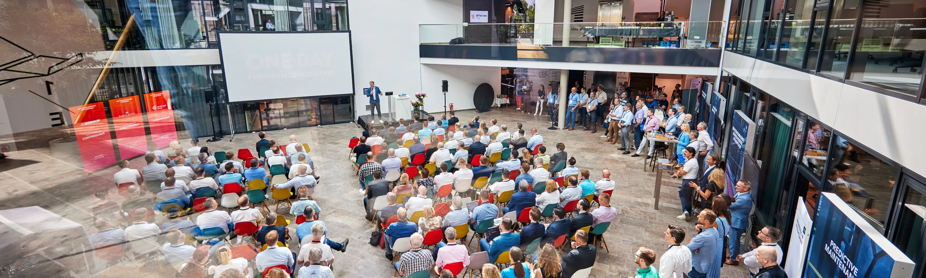 Headerbild Kundenkonferenz der All for One