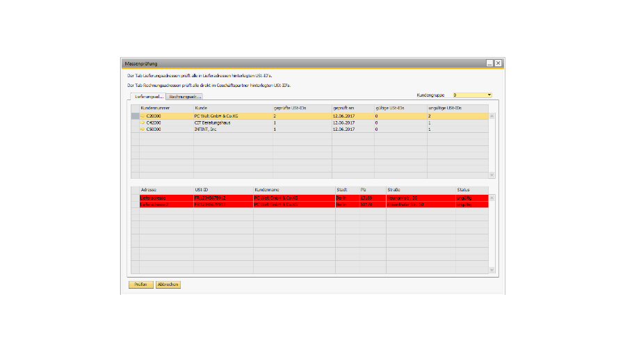 Massenprüfung UIDCheck.One