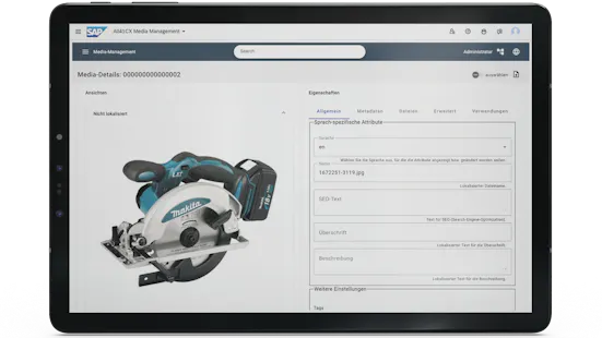 Webshop-Administratoren können Meta-Daten lokalisieren und Bilder so länderspezifisch für Suchmaschinen optimieren.