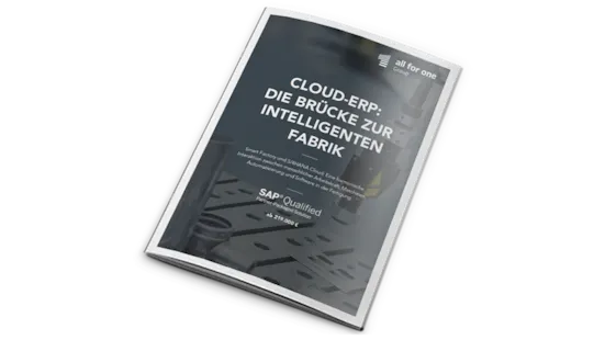Smart Factory mit Cloud-ERP