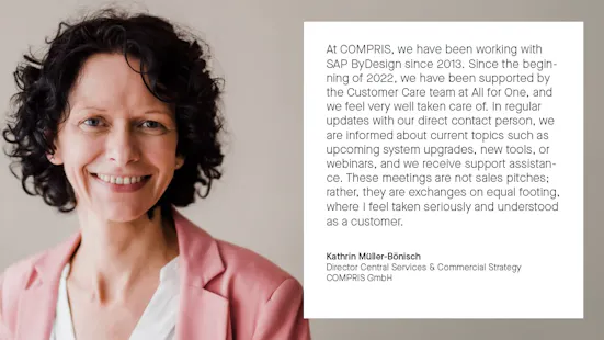 Zitat COMPRIS GmbH