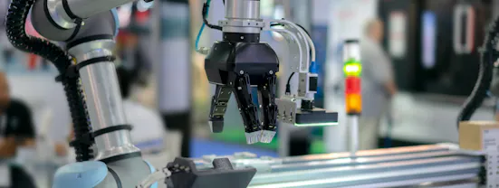Robot arm in industry