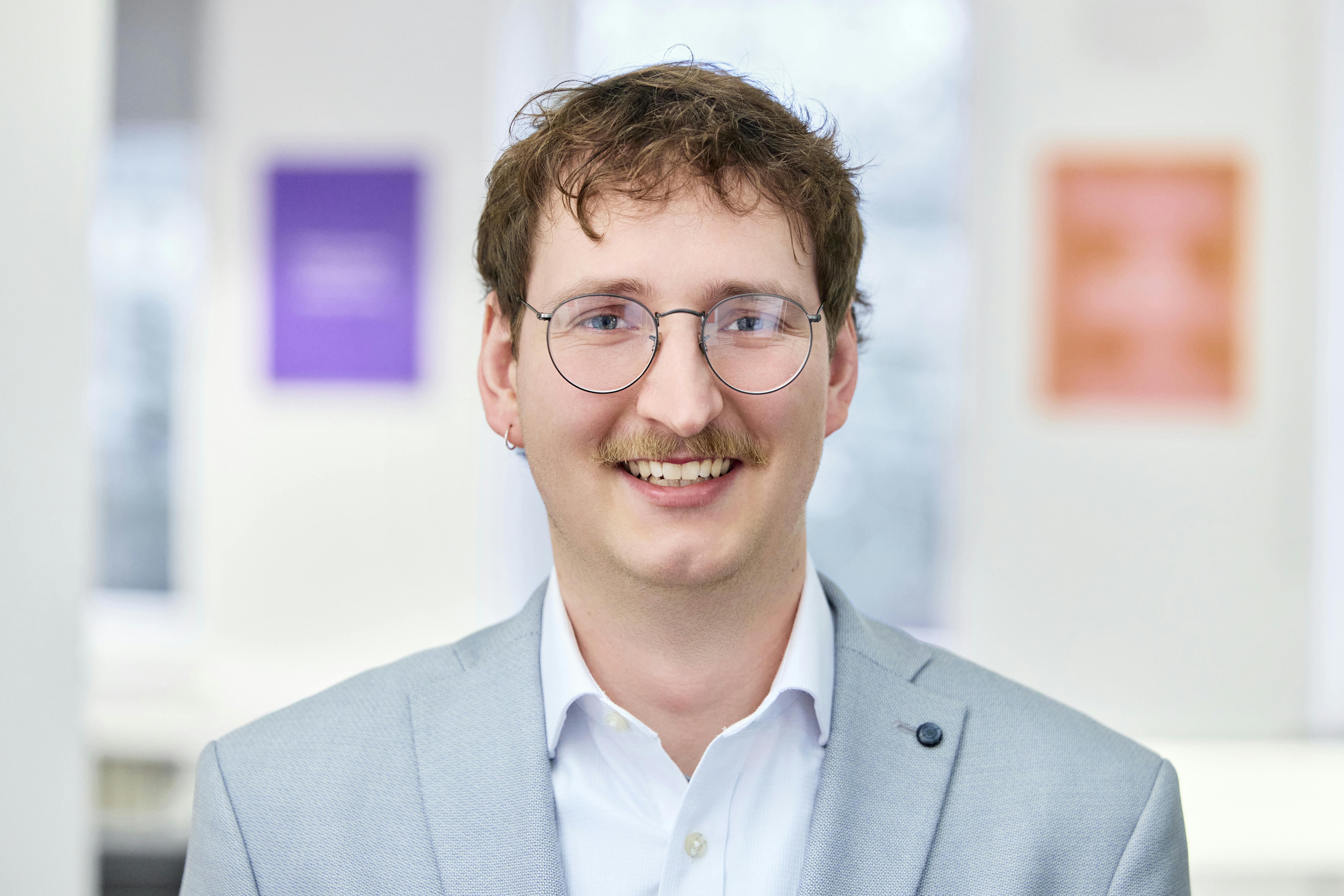 Felix Irle bei der Allfoye