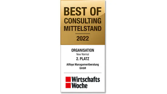 Best of Consulting Mittelstand - 2. Platz