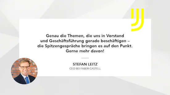Stefan-Leitz-Faber-Castell
